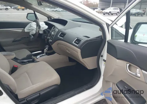 2013 Honda Civic Ex из США, поврежденный, VIN 2HGFB2F8XDH552461